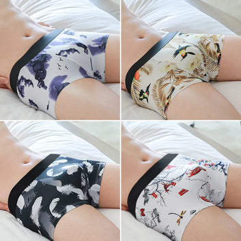 Tactel Mircrofiber Printed Trunks For Mens (8 Piece Combo)